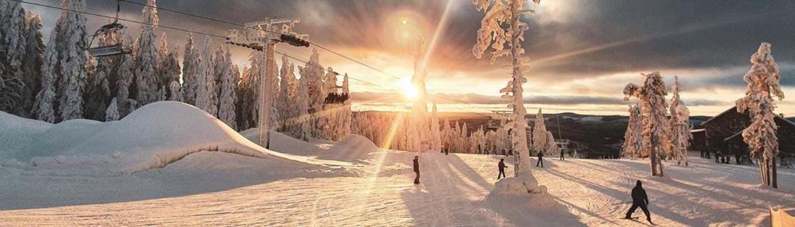 Apartmán Raemsbyns Fritidsby, Naera Romme Alpin Idkerberget Exteriér fotografie